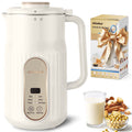 Nut Milk Maker, AlfaBot Automatic Nut Milk Maker ,Almond Milk Machine,Plant-Based Milk, Oat, Soy, Yogurt, ,Delay Setting& Auto Clean
